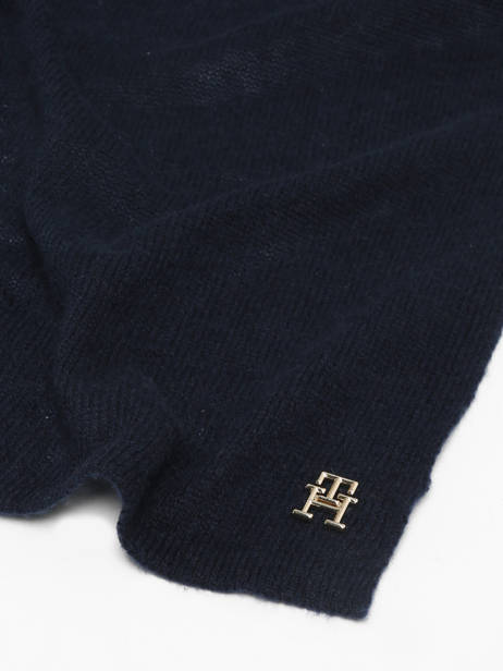 Écharpe Cashmere Chic Tommy hilfiger Bleu cashmere chic AW15343 vue secondaire 1
