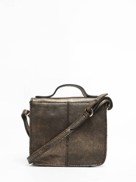 Sac BandouliÃ¨re Melle George Xs Granite Cuir Paul marius Or granite GEORXGRA vue secondaire 4