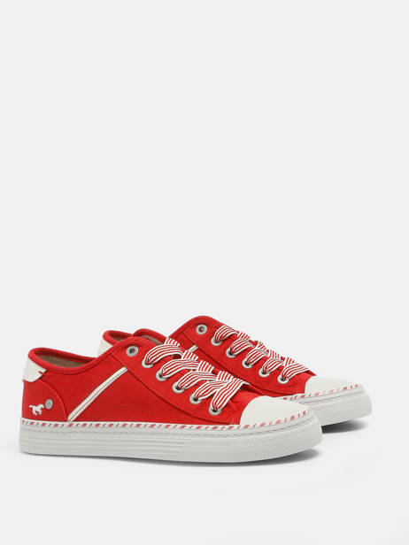 Sneakers Mustang Red women 1376303 other view 3