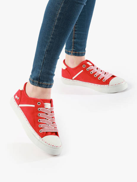 Sneakers Mustang Red women 1376303 other view 2