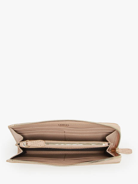 Leather Ninon Wallet Lancel Beige ninon A09974 other view 1