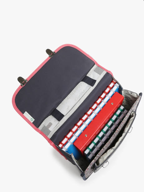 Satchel For Kids 1 Compartment Cameleon Multicolor retro CA32 other view 3