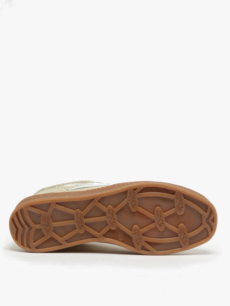 Sneakers Risy In Leather Semerdjian Gold accessoires RISYA135 other view 5