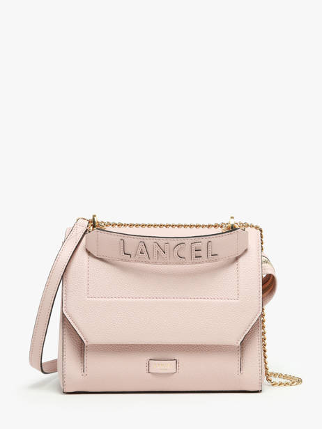 Top Handle M Ninon Leather Lancel Pink ninon A09222