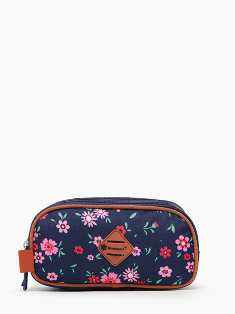 2-compartment Pouch Snowball Blue liberty 46311