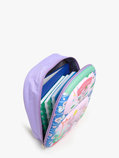 Mini Backpack Miniprix Pink animal 88 other view 3
