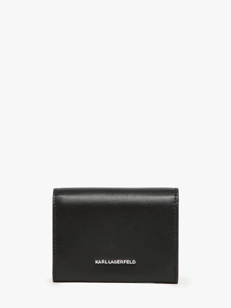 Portefeuille Cuir Karl lagerfeld Noir k ikonic 2.0 245W3215 vue secondaire 2