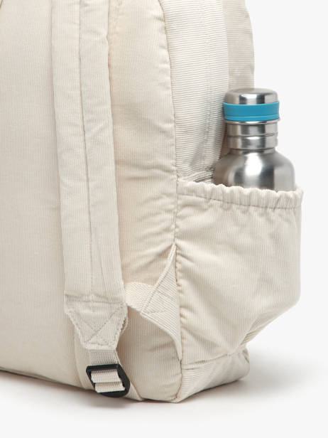Sac à Dos 1 Compartiment Basilic pepper Beige delhi BDEH01 vue secondaire 2