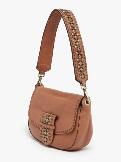 Sac Bandoulière Heritage Cuir Biba Marron heritage COD1L vue secondaire 2