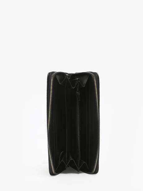 Wallet With Card Holder Miniprix Black grained 78SM2630 other view 1