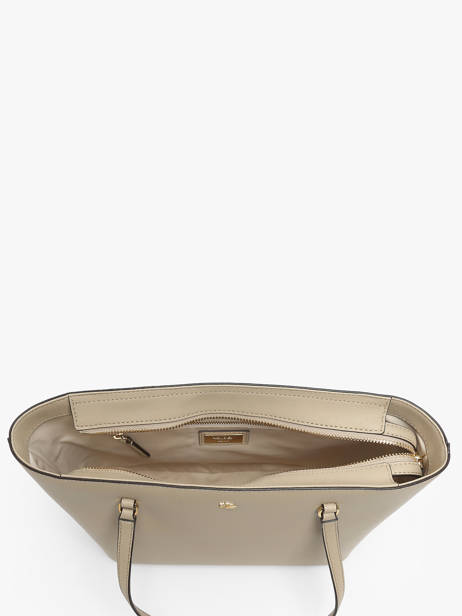 Medium Leather Karly Tote Bag Lauren ralph lauren Beige karly 31924351 other view 3