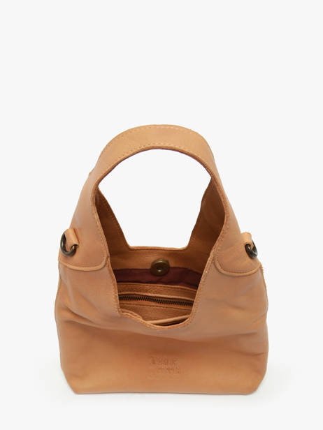 Shoulder Bag Cow Leather Basilic pepper Brown cow BCOW2S other view 3