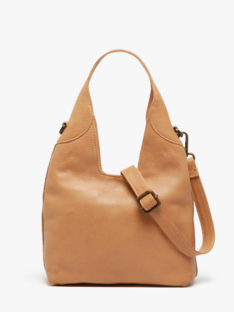 Shoulder Bag Cow Leather Basilic pepper Brown cow BCOW2S other view 4