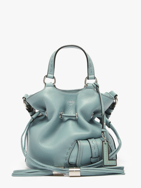 Sac Seau S Premier Flirt Cuir Lancel Bleu premier flirt A10109 vue secondaire 2