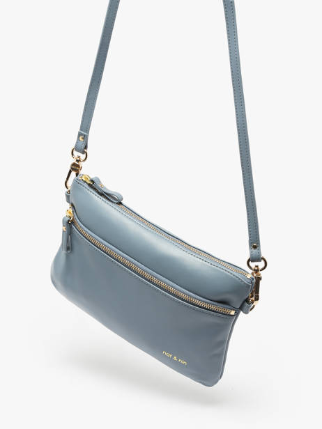 Leather Vicky Crossbody Bag Nat et nin Blue vintage VICKY other view 2