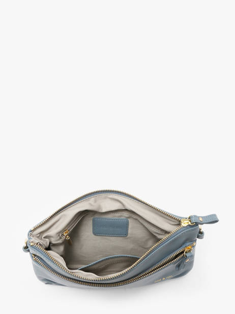 Leather Vicky Crossbody Bag Nat et nin Blue vintage VICKY other view 3