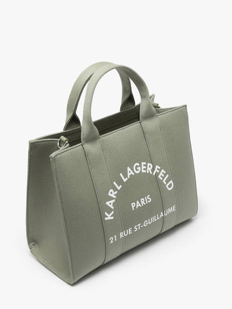 Satchel Rsg Cotton Karl lagerfeld Green rsg A1W50010 other view 2