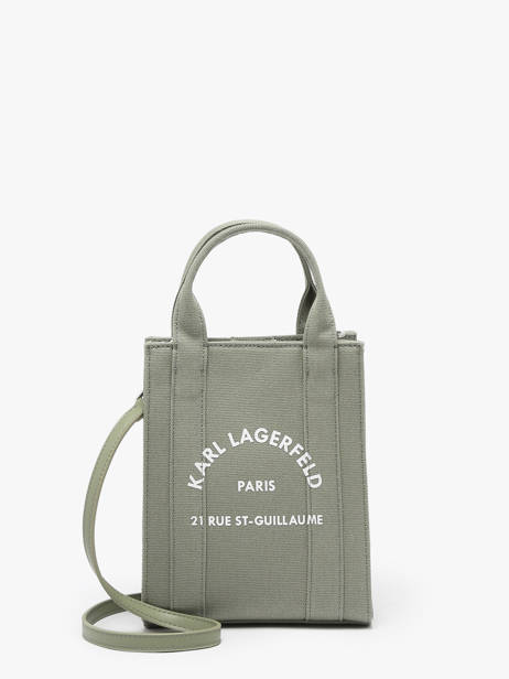 Shoulder Bag Rsg Cotton Karl lagerfeld Green rsg A1W50039