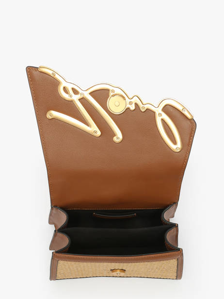 Shoulder Bag K Signature Raphia Karl lagerfeld Beige k signature A2W30009 other view 3