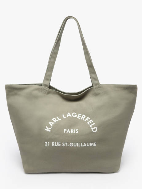 Shoulder Bag Rsg Cotton Karl lagerfeld Green rsg A1W50006