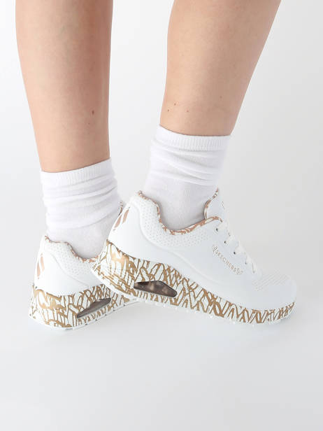 Sneakers Skechers White women 155506 other view 1