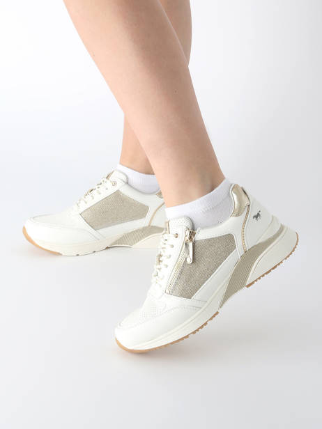 Sneakers Mustang White women 1358313 other view 1