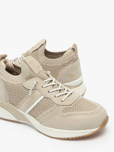 Sneakers Mustang Beige women 1358321 other view 3