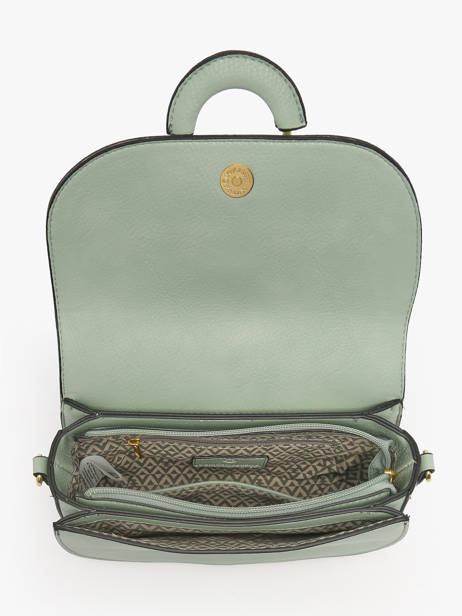 Shoulder Bag Anneau Lulu castagnette Green anneau YSABELLA other view 3