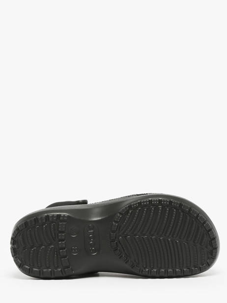 Slippers Classic Platform Clog Crocs Black women 206750 other view 4