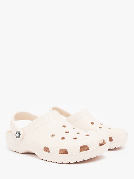 Slippers Classic Bone Crocs Beige women 10001 other view 1