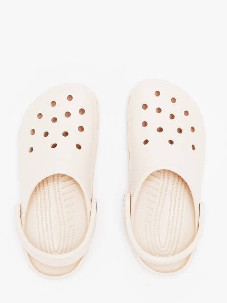 Slippers Classic Bone Crocs Beige women 10001 other view 3