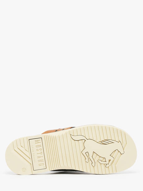Slippers Mustang Blue men 4152705 other view 4
