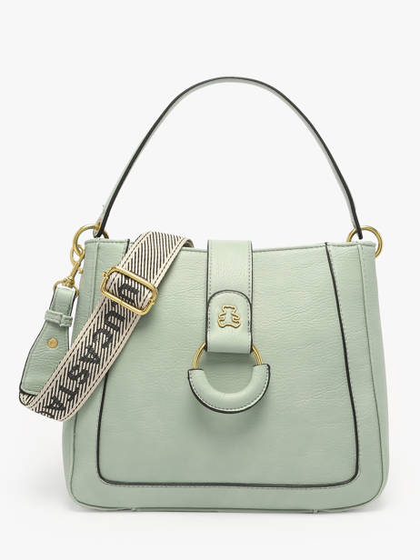 Shoulder Bag Anneau Lulu castagnette Green anneau YSABEL