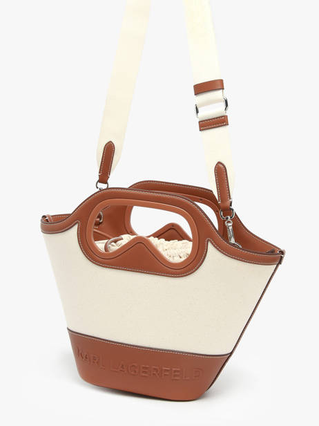 Shoulder Bag K Tulip Karl lagerfeld Brown k tulip A2W30214 other view 2