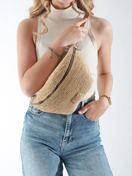 Belt Bag Le voyage en panier White l'atelier du crochet AM777 other view 1