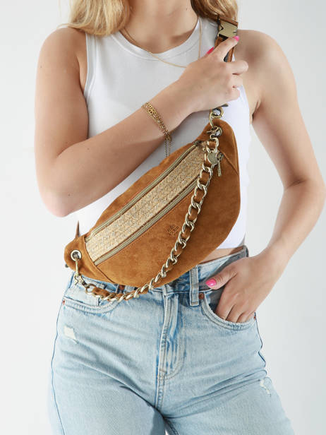 Belt Bag Mila louise Brown vintage 23689V4 other view 1