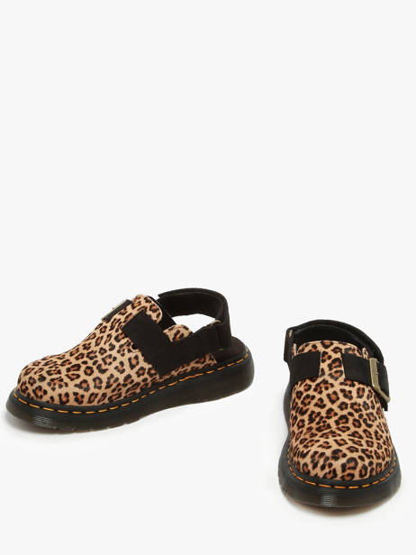 Mules Jorge Iii En Cuir Dr martens Marron accessoires 41088200 vue secondaire 3