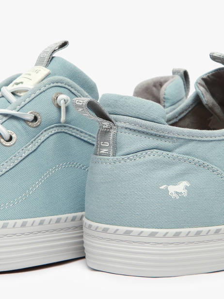 Sneakers Mustang Blue women 1376308 other view 2