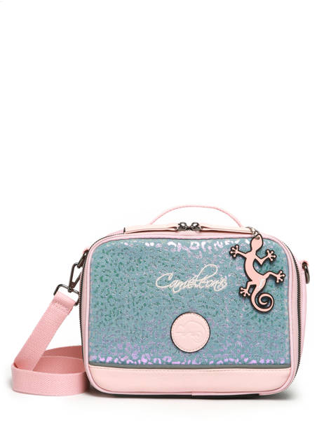 Lunch Bag Cameleon Blue vintage fantasy BL24 other view 5