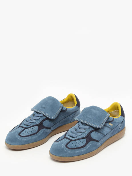 Sneakers In Leather Alohas Blue accessoires 10091702 other view 1