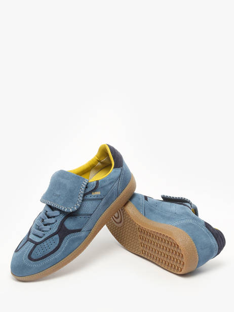 Sneakers In Leather Alohas Blue accessoires 10091702 other view 2