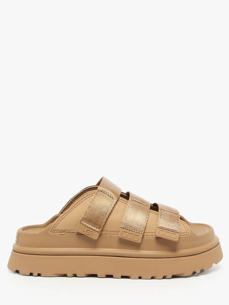 Mules Goldenglow En Cuir Ugg Marron accessoires 1167430