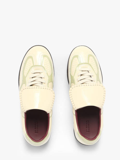 Sneakers In Leather Alohas Beige accessoires 10082902 other view 3