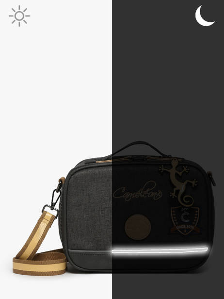 Lunch Bag Cameleon Gray vintage urban BL24 other view 6