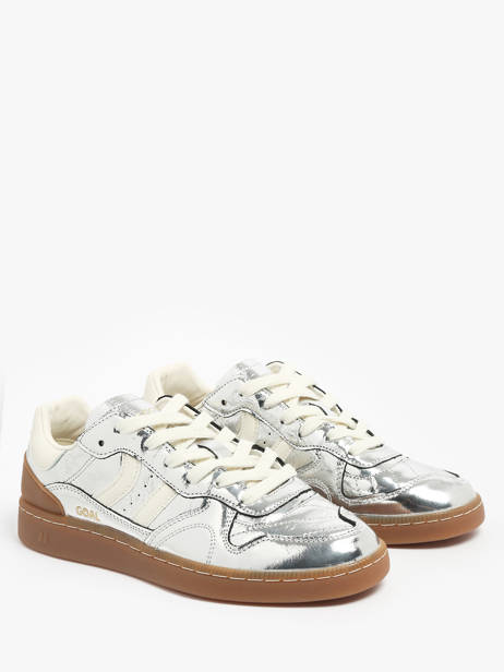 Sneakers Goal In Leather Coolway Silver accessoires 7683172 other view 2