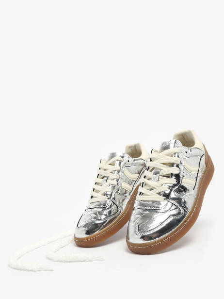 Sneakers Goal In Leather Coolway Silver accessoires 7683172 other view 3