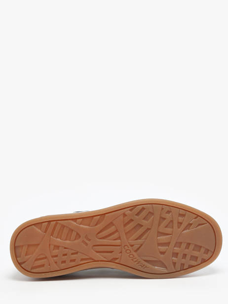 Sneakers Goal In Leather Coolway Silver accessoires 7683172 other view 5
