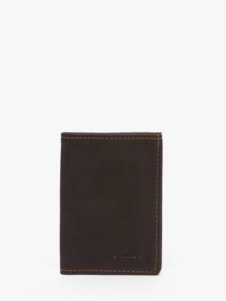 Porte-cartes Oil Cuir  Etrier Marron oil EOIL013