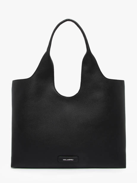 Shoulder Bag K Ikon Polyurethane Karl lagerfeld Black k ikon A3W30096 other view 4