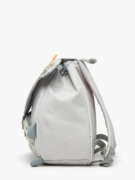 Mini Sac à Dos Tann's Gris ecole des tann's 64518 vue secondaire 2